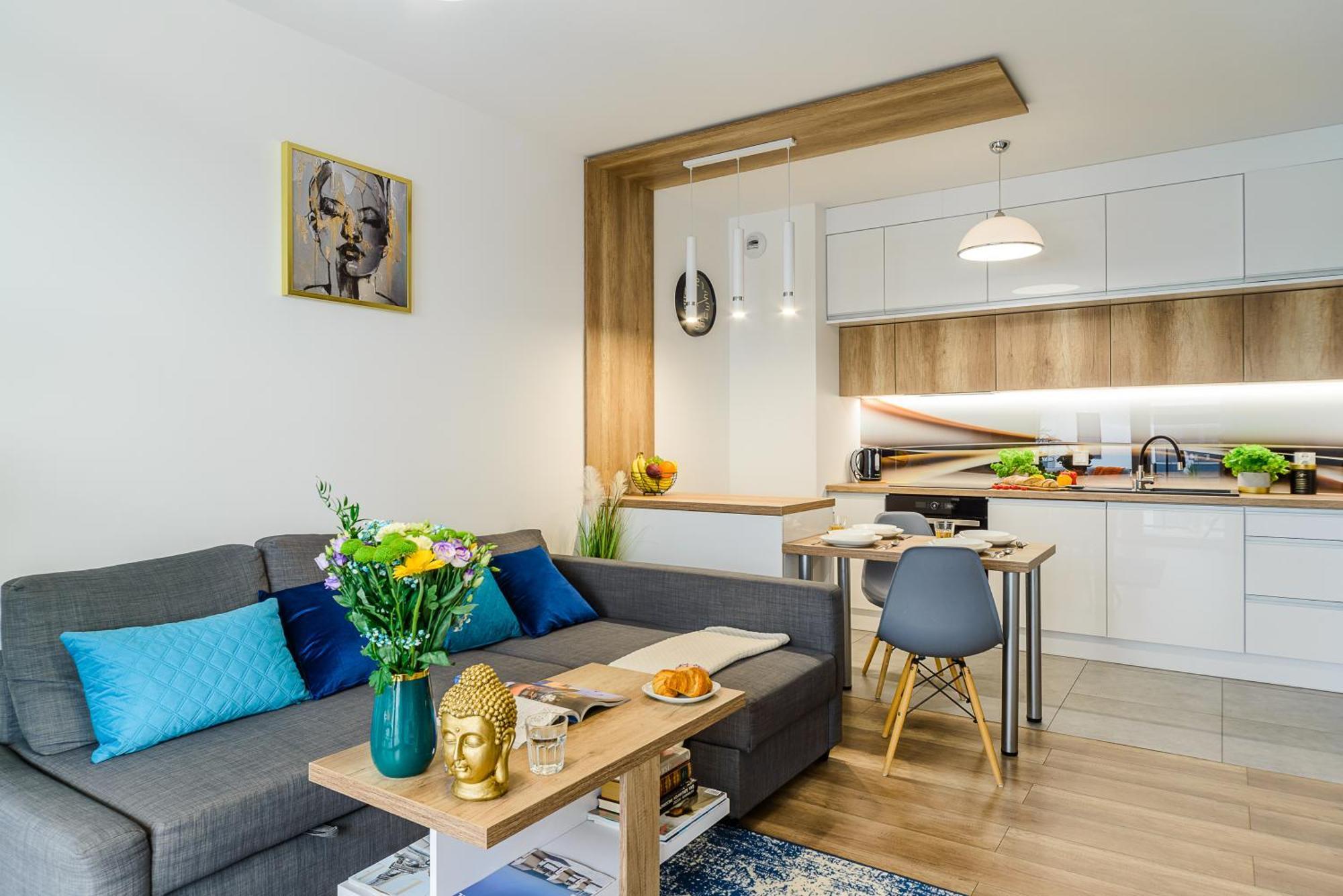 Lumina Stylish 3-Room Apart With Balcony Lodź Bagian luar foto