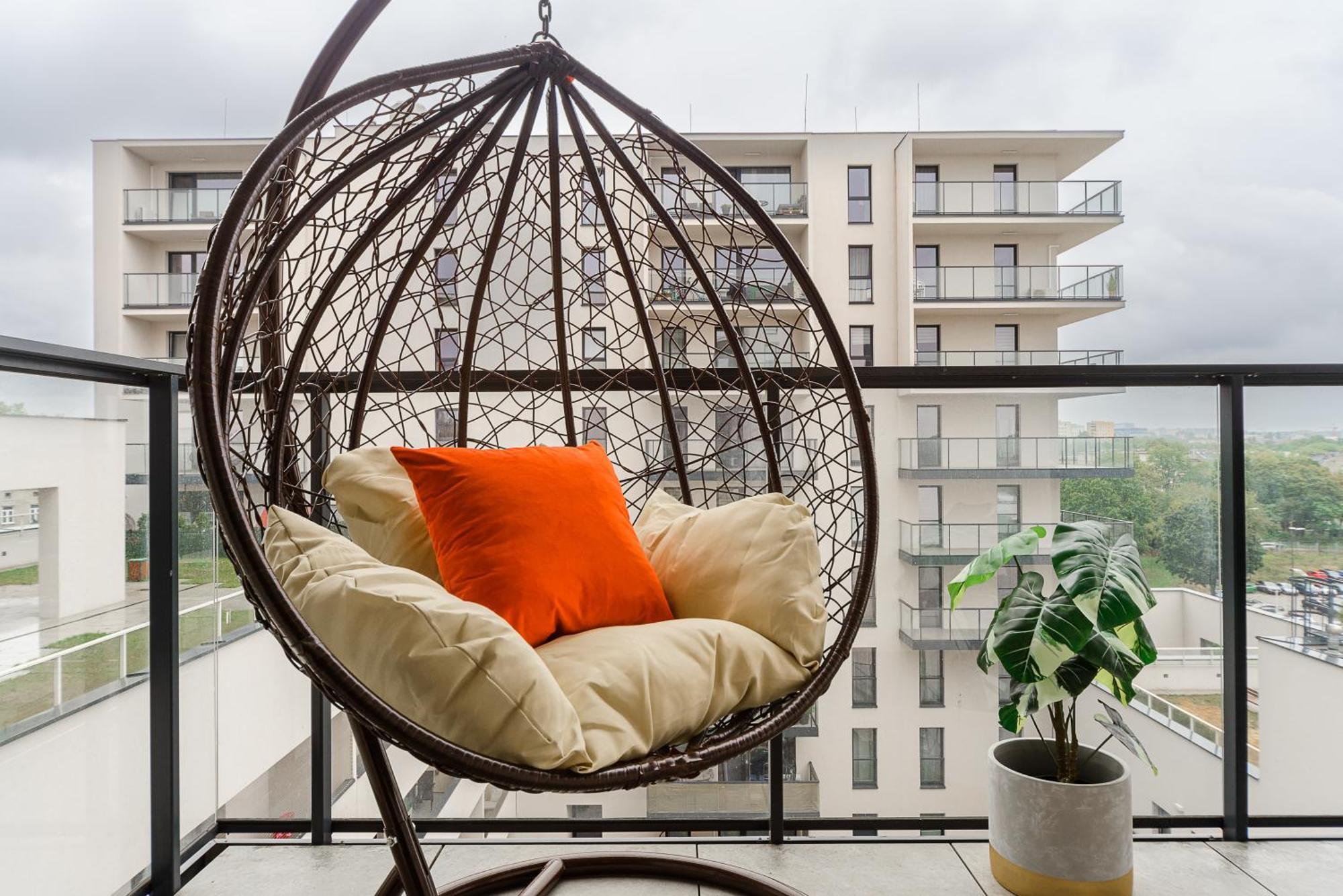 Lumina Stylish 3-Room Apart With Balcony Lodź Bagian luar foto