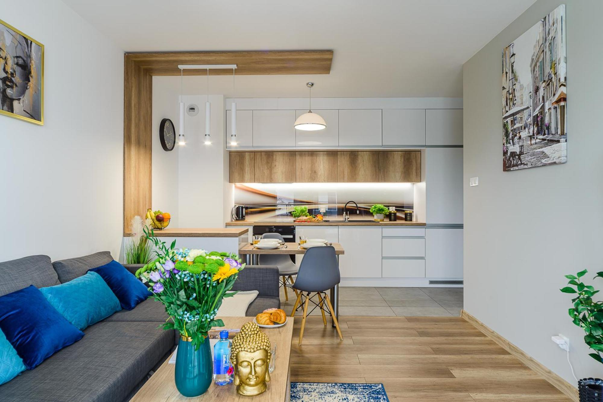 Lumina Stylish 3-Room Apart With Balcony Lodź Bagian luar foto